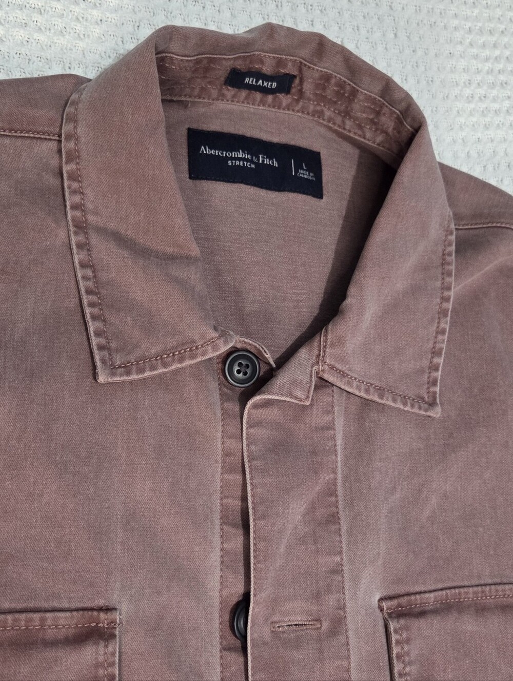 Abercrombie Shirt/ Jacket Size Large - Picture 2 of 7